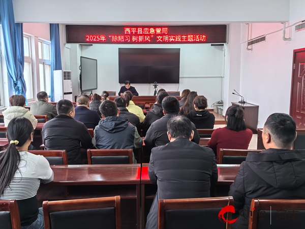 西平县应急管理局积极开展2025年“除陋习 树新风”文明实践主题活动