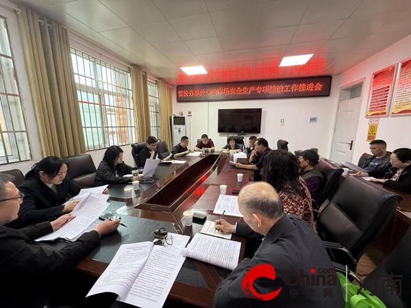 驻马店市驿城区雪松办事处召开专业市场安全生产 专项整治工作推进会