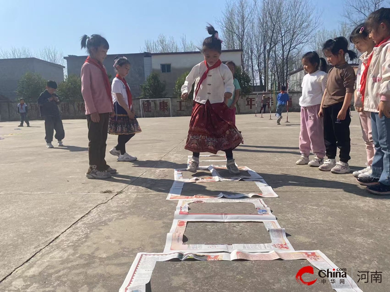 活力校园 快乐课间——西平县焦庄王老庄小学开展“阳光大课间”体育活动