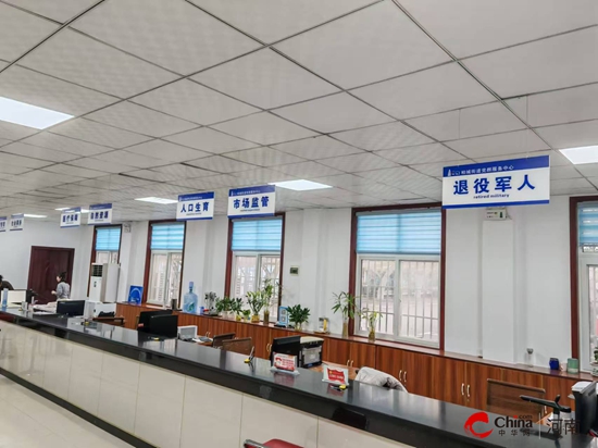 西平县柏城街道党群服务中心党建引领优化窗口服务质量