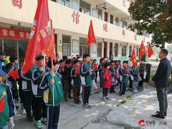 穿行春野 少年锦时——西平县专探军王小学春游活动