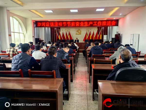 驻马店市驿城区沙河店镇：党建引领筑防线 严查隐患保平安