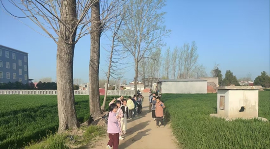 西平县专探朱庄小学师生共赴春日之约沉浸式感受自然魅力