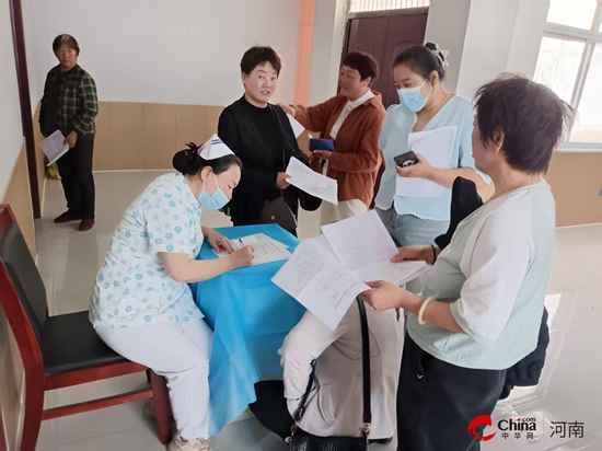 西平县盆尧镇开展适龄妇女两癌筛查