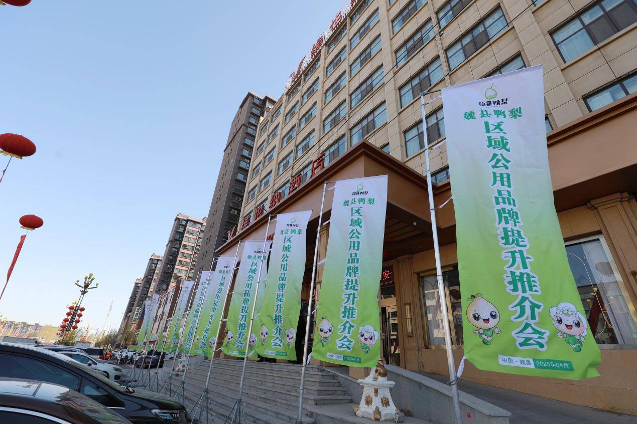 “和美魏县・梨享天下” 魏县鸭梨区域公用品牌提升 推介会璀璨启幕​