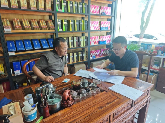 唐河县张店镇：信用宣传进商户 筑牢诚信经营基石