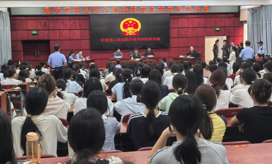 南阳卧龙区法院:别当犯罪的“工具人”!巡回审判现场揭秘“掩隐罪”