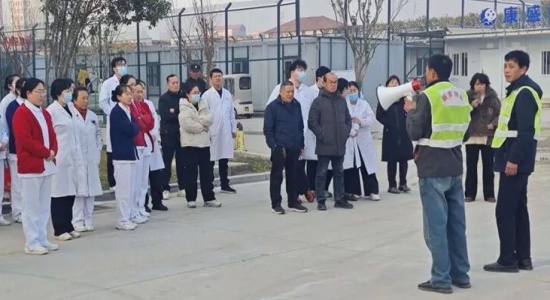 新野县人民医院:以“练”筑防线 防患于未“燃”