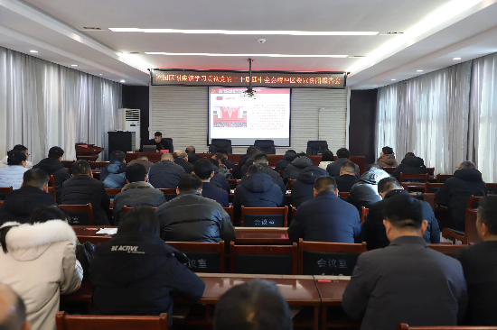 直通基层 | 谢集镇：举办党的二十届四中全会精神区委宣讲团报告会