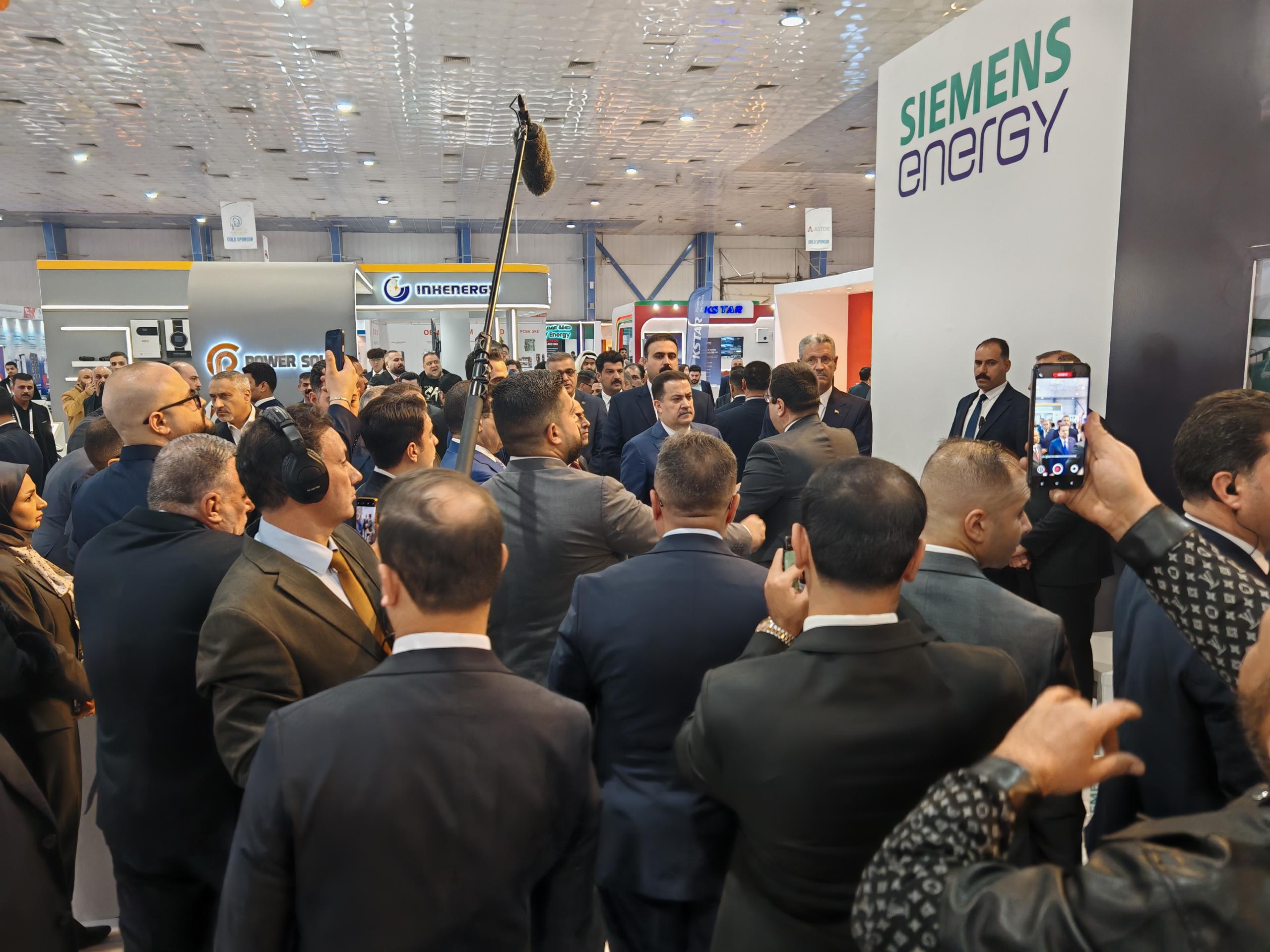 伊拉克新能源光伏储能展绽放中国红