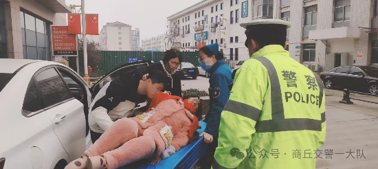 【我为群众办实事】警灯闪耀护安康！商丘交警紧急护航就医路