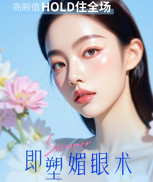 北京煤医整形外科郝斌即塑媚眼术:宛如妈生——4态、7线美学设计/还原灵动双眸!