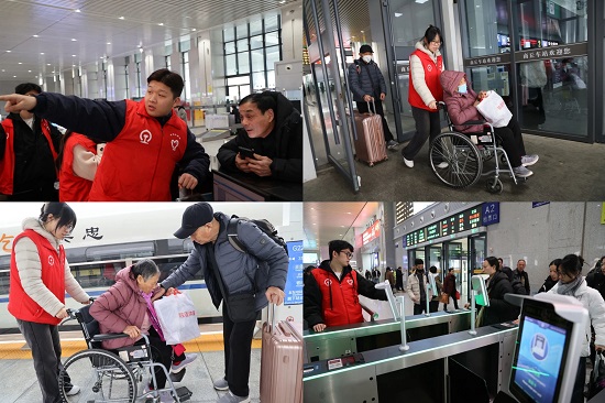 暖冬行动 | 春运首日 “志愿红”温暖归乡路