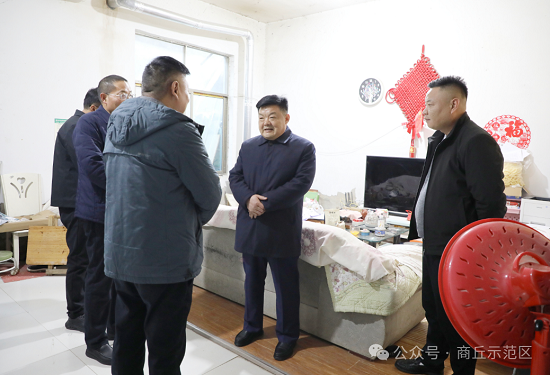 张峰开展“四个走一遍”“六个重点查”走访活动