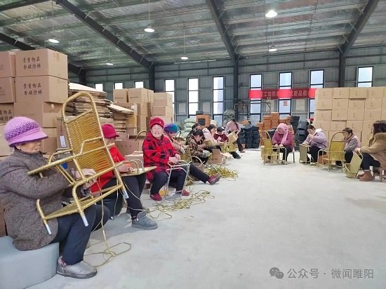 睢阳区:小藤编织就产业共富网