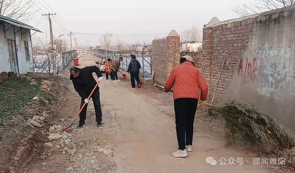 睢阳区古宋街道:开展春节卫生大清扫 擦亮辖区“颜值”迎新春
