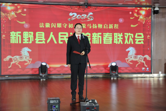 新野县法院:法徽闪耀守初心 策马扬鞭启新程