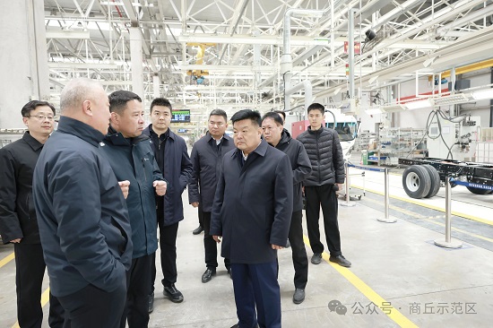 商丘市示范区党工委书记、豫商经济技术开发区党工委副书记、管委会主任张峰调研企业复工复产