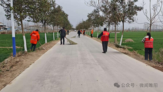 商丘市睢阳区路河镇：收心归位干劲足 洁净乡村迎新春