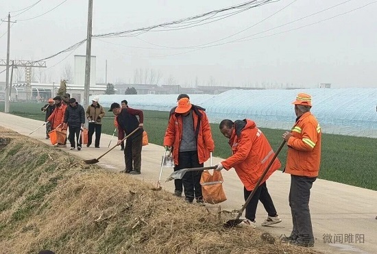 商丘市睢阳区李口镇：一小时“晨扫”绘美景 暖心早餐聚民心