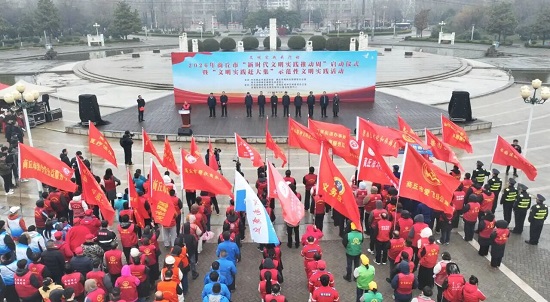 商丘市梁园区2026年商丘市新时代文明实践推动周活动在我区启动