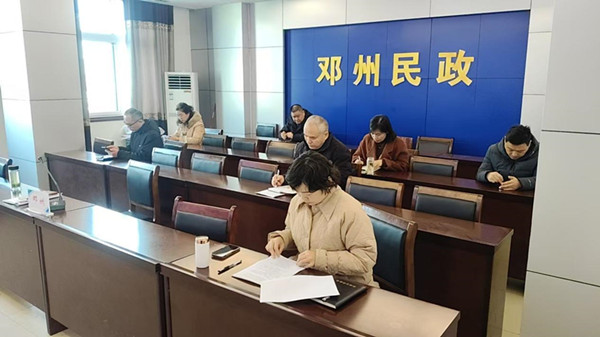 邓州市民政局： 守牢安全底线    护航两会平安