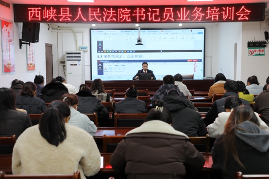 西峡县法院：培训赋能启新程 凝心聚力促提升