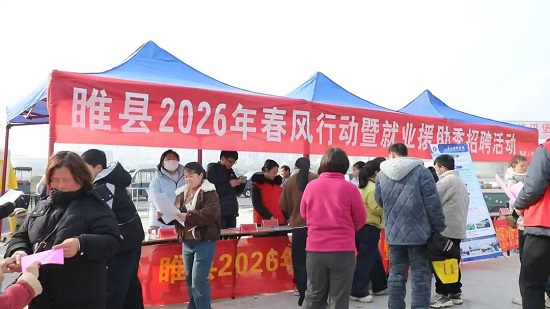 商丘市睢县人社局:元宵佳节搭平台 春风送岗不停歇