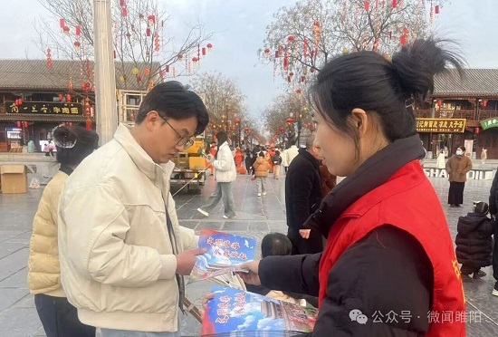 商丘市睢阳区古城街道:开展文明实践宣传活动