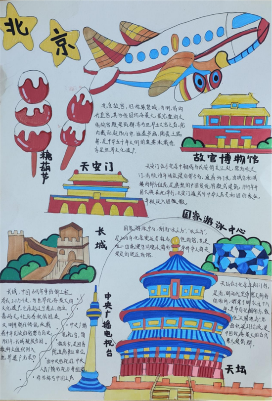 笔尖绘山河，童心寄家乡｜鹤壁市致远中学八年级地理组“锦绣中华，爱我家乡”手抄报评选活动圆满落幕521