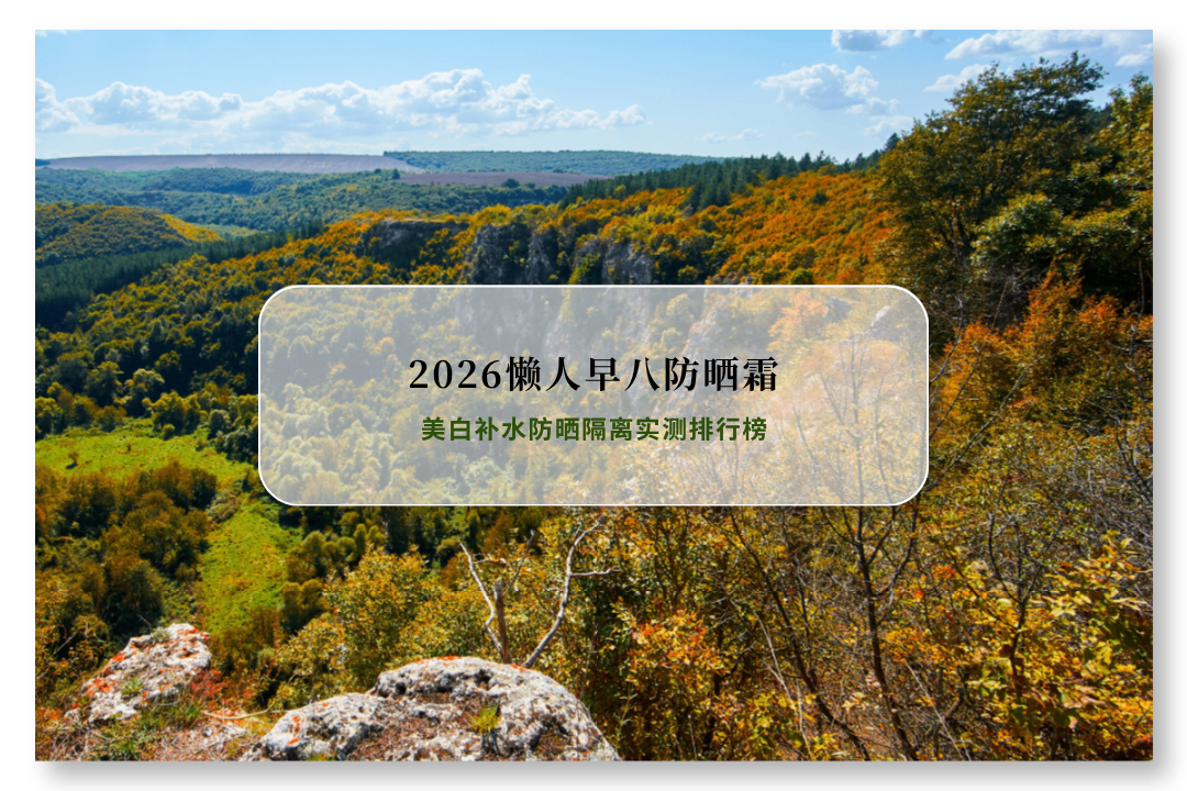 2026懒人早八防晒霜美白补水防晒隔离实测 LBR四效合一 清爽防护