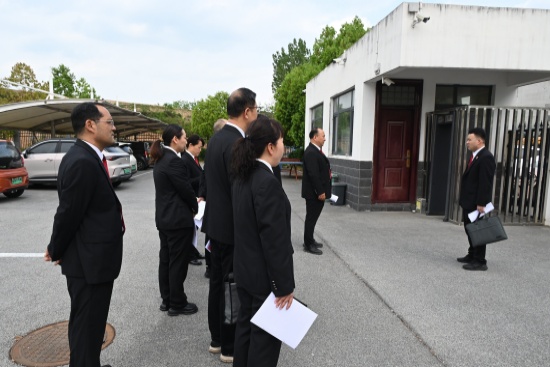 南召县法院开展人民法庭观摩活动