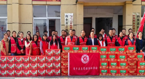 内乡县开展关爱困难退役军人及“三属”志愿服务活动