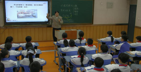 鹤壁市致远小学开展AI赋能语文观摩课活动