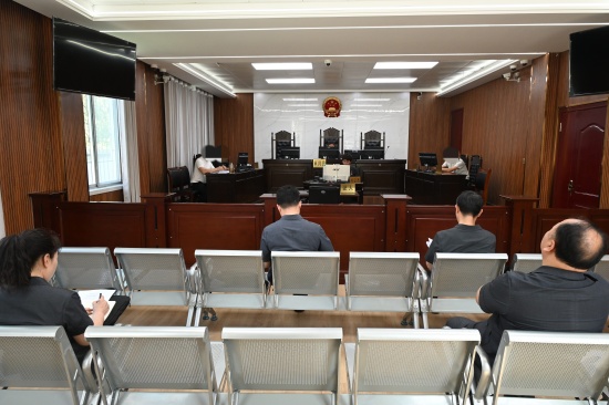 南召县法院开展人民法庭观摩活动
