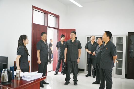社旗县法院开展人民法庭观摩活动