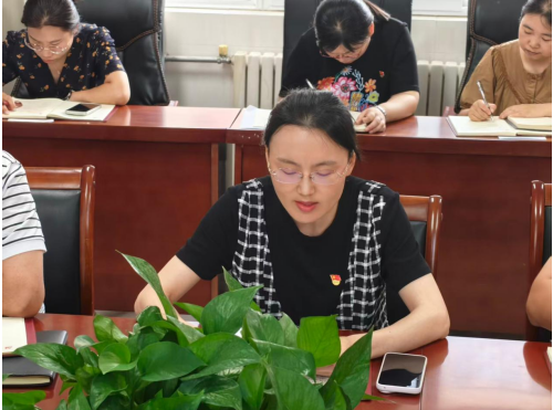 鹤壁市致远中学党支部组织开展六月份主题党日活动