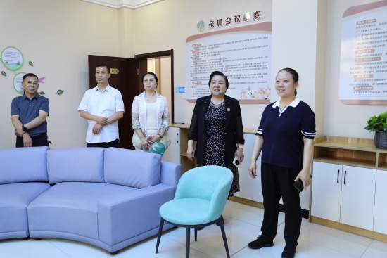 南阳市妇联到西峡县法院调研指导工作