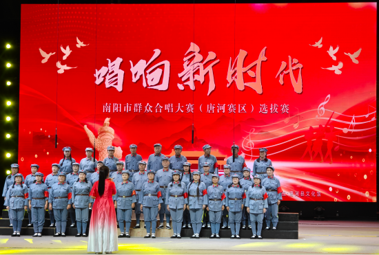 河南唐河泗洲街道:红歌嘹亮颂长征 初心如磐向未来