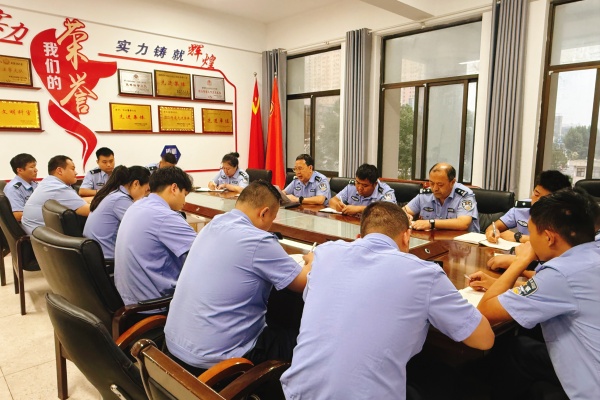南阳宛城区法院抓实司法警察集训 筑牢司法平安线